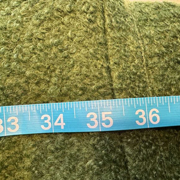 Green Boiled Wool Winter Weight Boden Coat Size 10 US - Picture 11 of 14